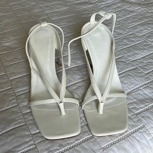 White Billini heel! Never worn